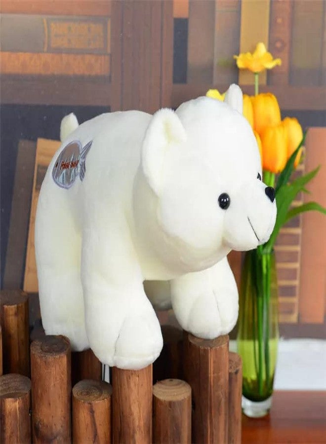 Babique Bear White Panda Plush Soft Toy Cute Kids Animal Home Decor Boys/Girls (30 cm) - Image 1